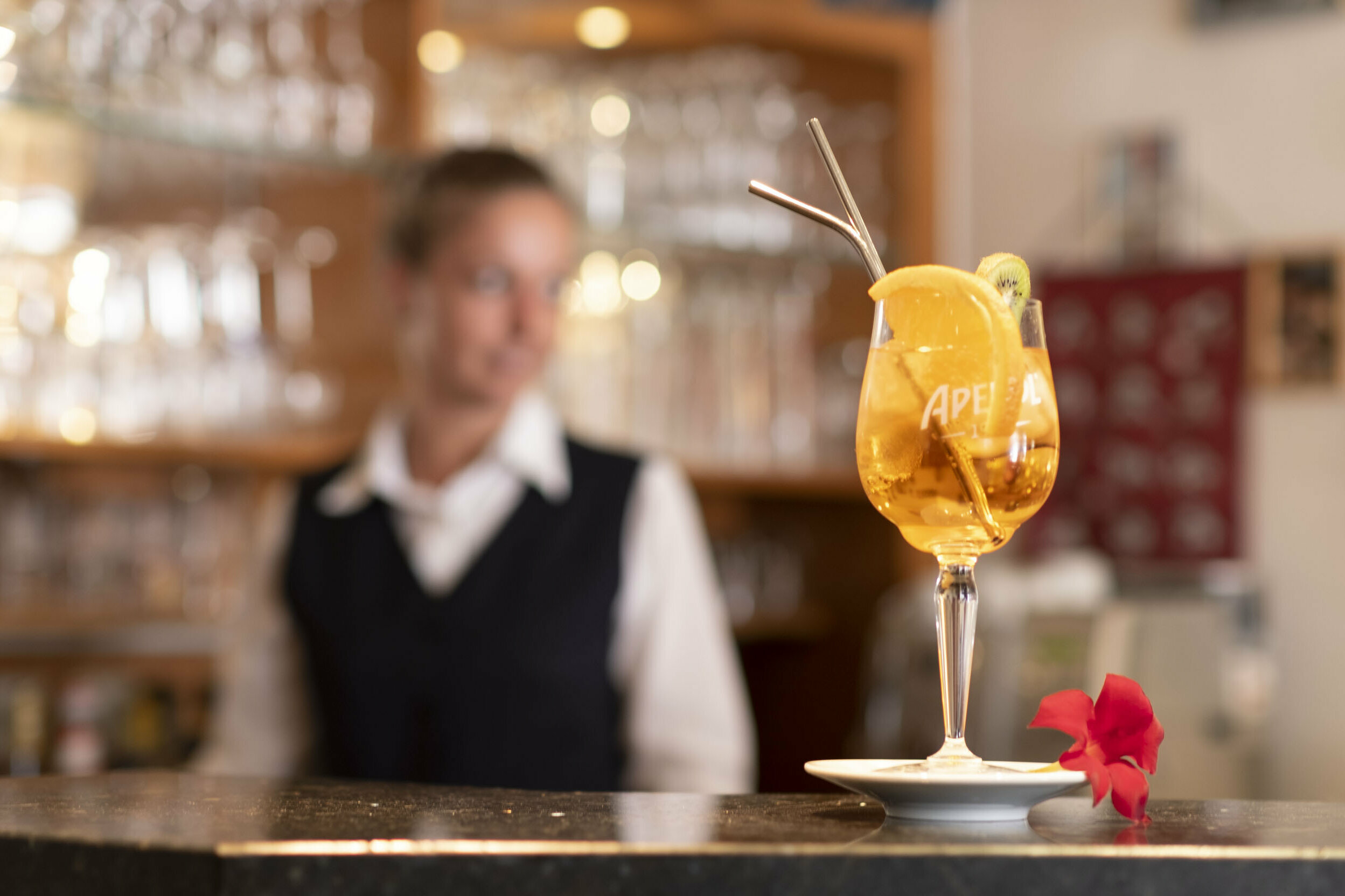 Bar des Hotel Bär in Sinsheim